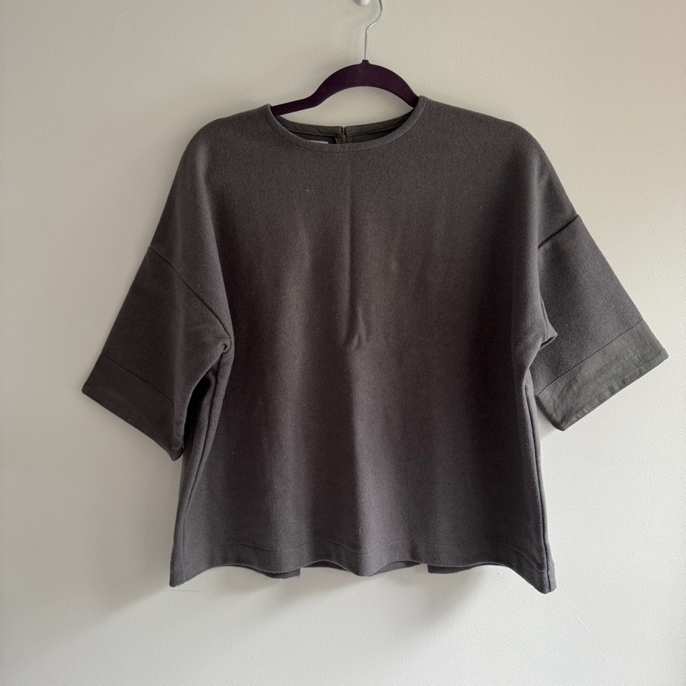 FOG LINEN WORK | Wool Shift Top